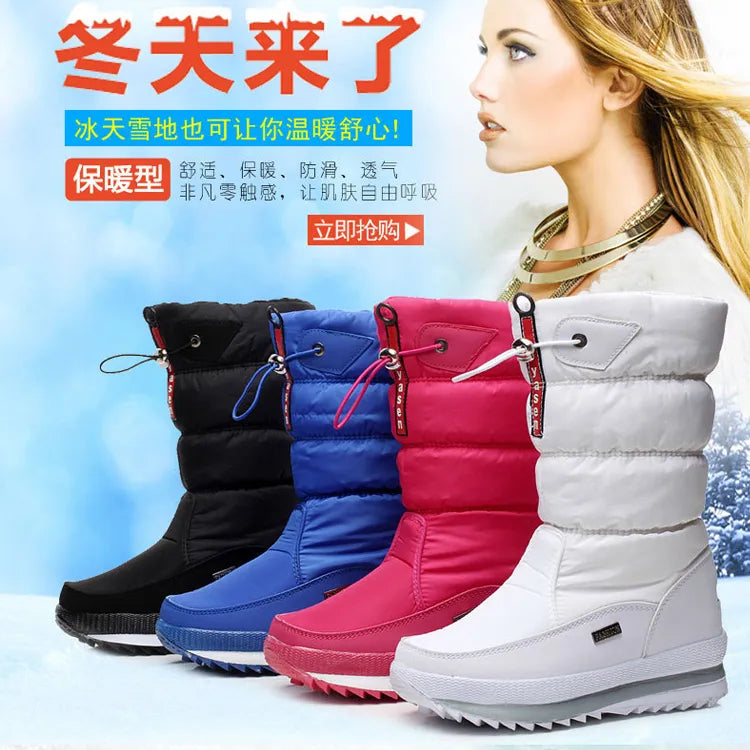 BlizzardBelle™ Women Waterproof Snow Boots