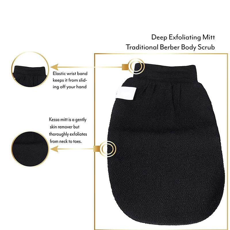 RenewaGlove™ Original Kessa Hammam Scrubbing Exfoliating Glove