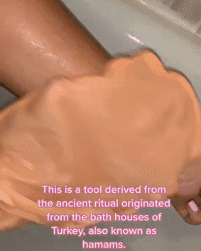 RenewaGlove™ Original Kessa Hammam Scrubbing Exfoliating Glove