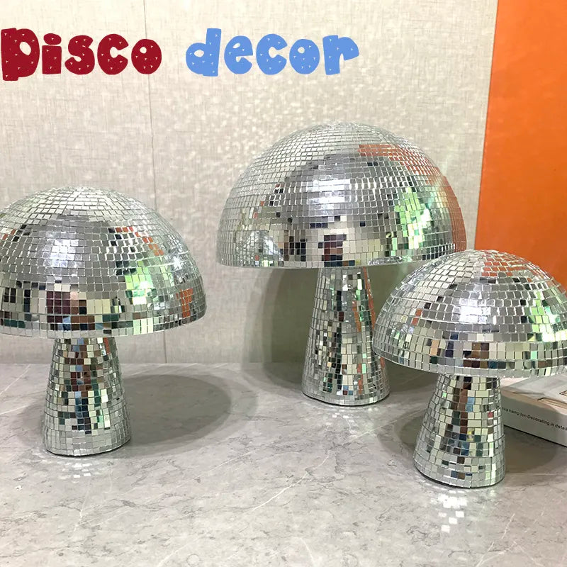 Disco Mushrooms Home  Decor Lamp