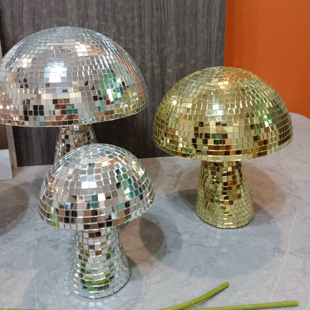 Disco Mushrooms Home  Decor Lamp