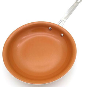 Non-stick Copper Frying Pan with Ceramic Coating and Induction cooking