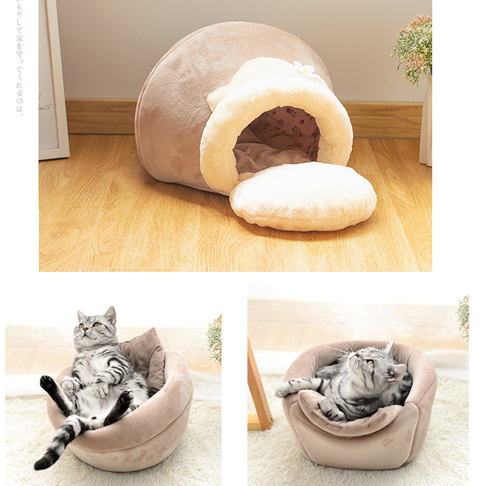 TVS Foldable Cat Cave Cushion