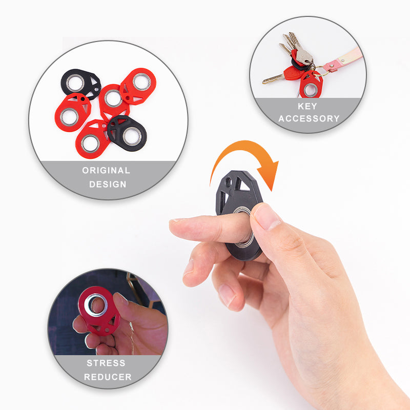 Creative Fidget Spinner Keychain