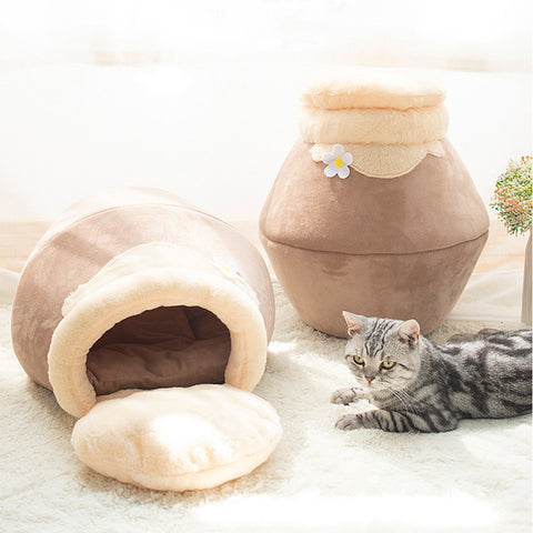 TVS Foldable Cat Cave Cushion