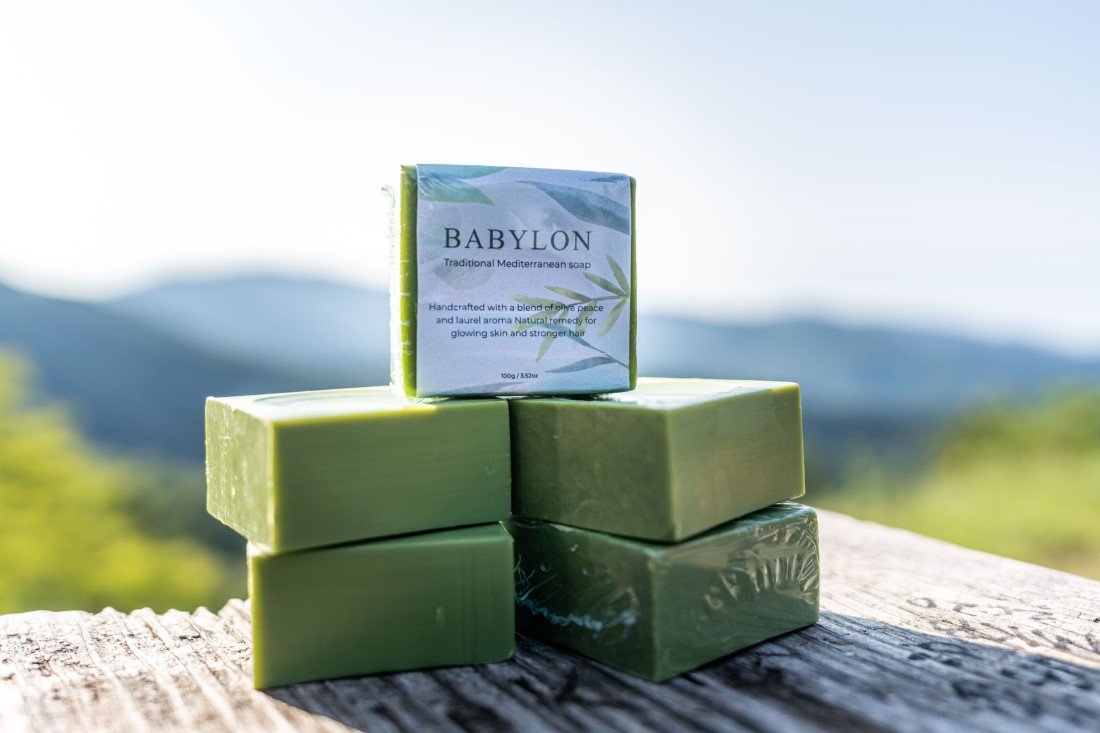 Handmade Laurel Oil Babylon Soap