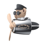 Black Bear Airplane Car  Perfume Freshener