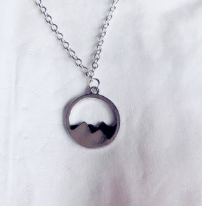 Dainty Mountain Range Necklace
