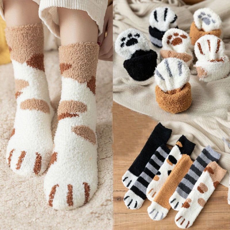Cat Paw Socks