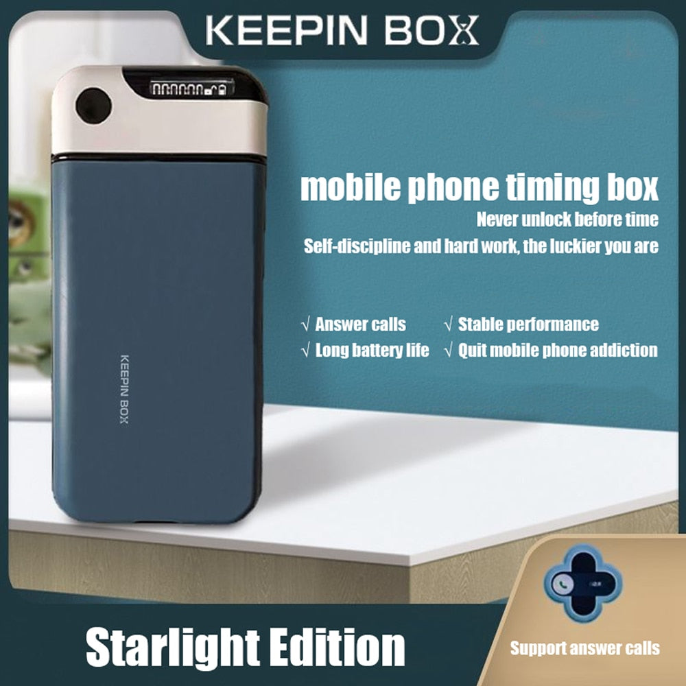 Portable Mobile Phone Lock Box Timer