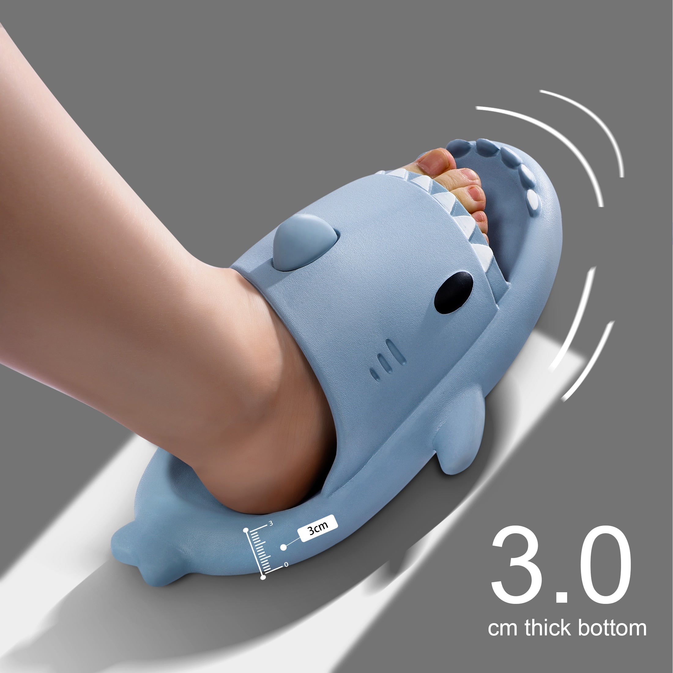 Shark Slippers  Men Women 2022 Summer Model