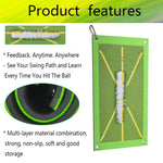 Golf Training Mat for Swing Detection Batting