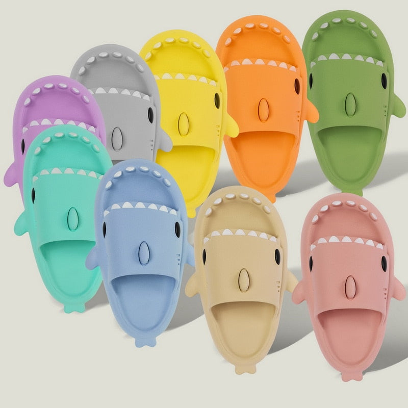 Shark Slippers  Men Women 2022 Summer Model