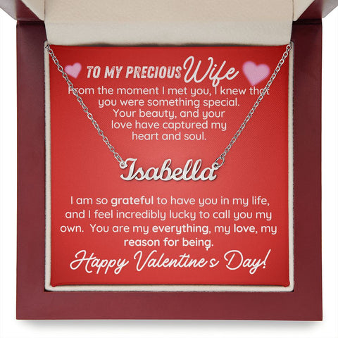 Valentine's Day Personalized Necklace