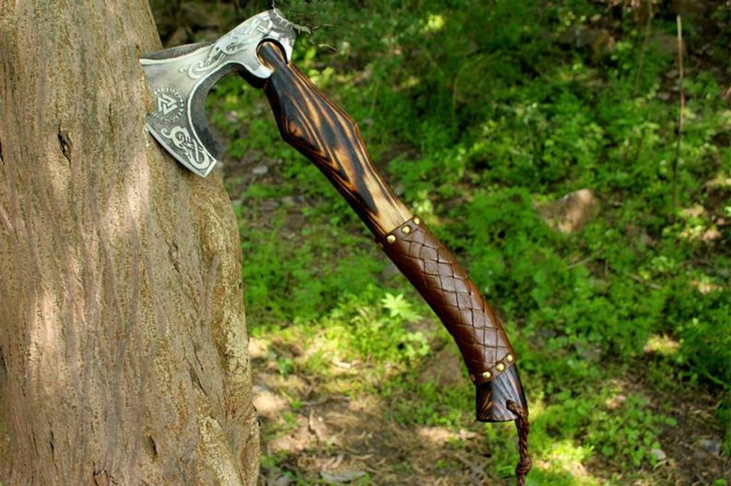 Handmade Celtic Sharp Viking Axe