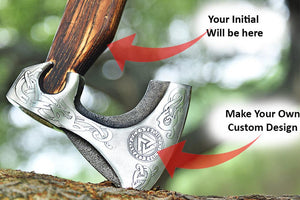 Handmade Celtic Sharp Viking Axe