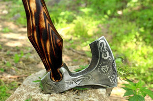 Handmade Celtic Sharp Viking Axe