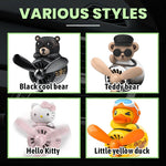 Black Bear Airplane Car  Perfume Freshener