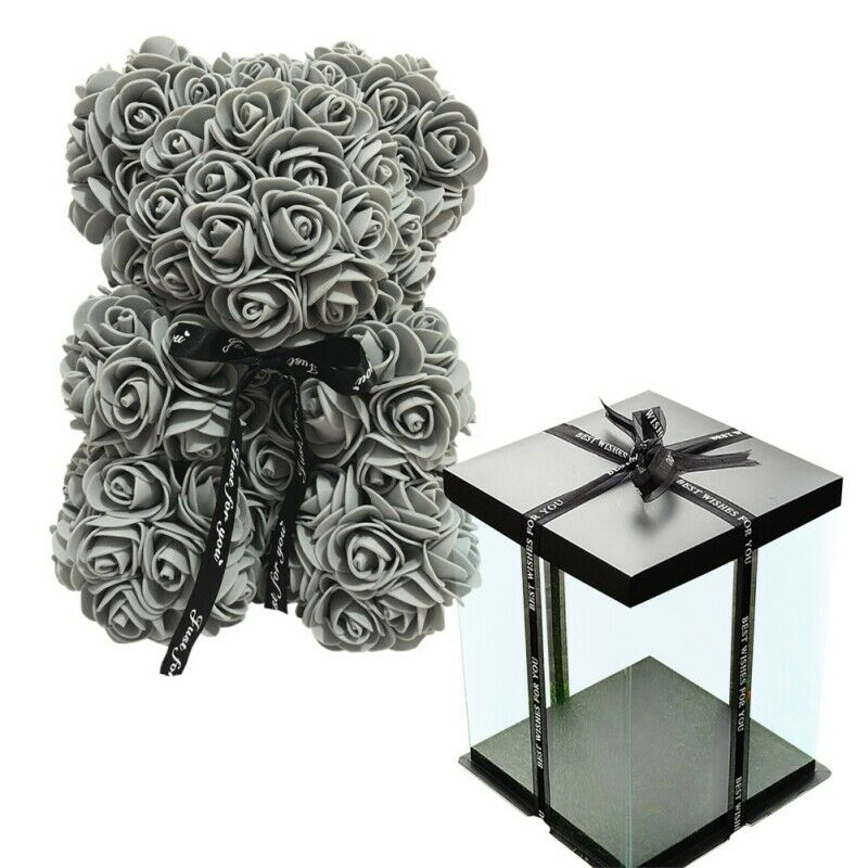 23 cm Valentine Rose Bear