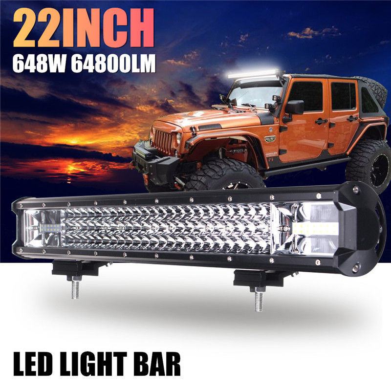 22 Inch 648W LED Light Bar