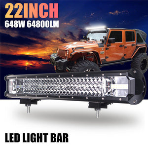 22 Inch 648W LED Light Bar