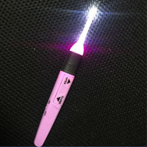 8pcs LED Crochet Hooks Set Light Up Knitting Needles