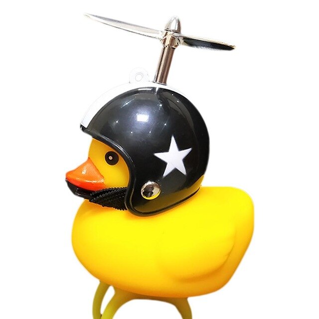 Breaking Wind Duck Electric Bicycle Duck Motorcycle Duck Decor Lamp Horn Turbo  Duck Bamboo-copter Hamster