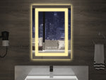 LED Smart Bathroom Anti-Fog Bluetooth Mirror