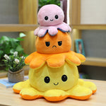 Reversable Octopus Plush Flip Toy