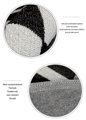 3D Vortex Swirl Optical Illusion Non-Slip Rug Floor Carpet