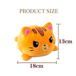 Reversible Cat Plush Toy