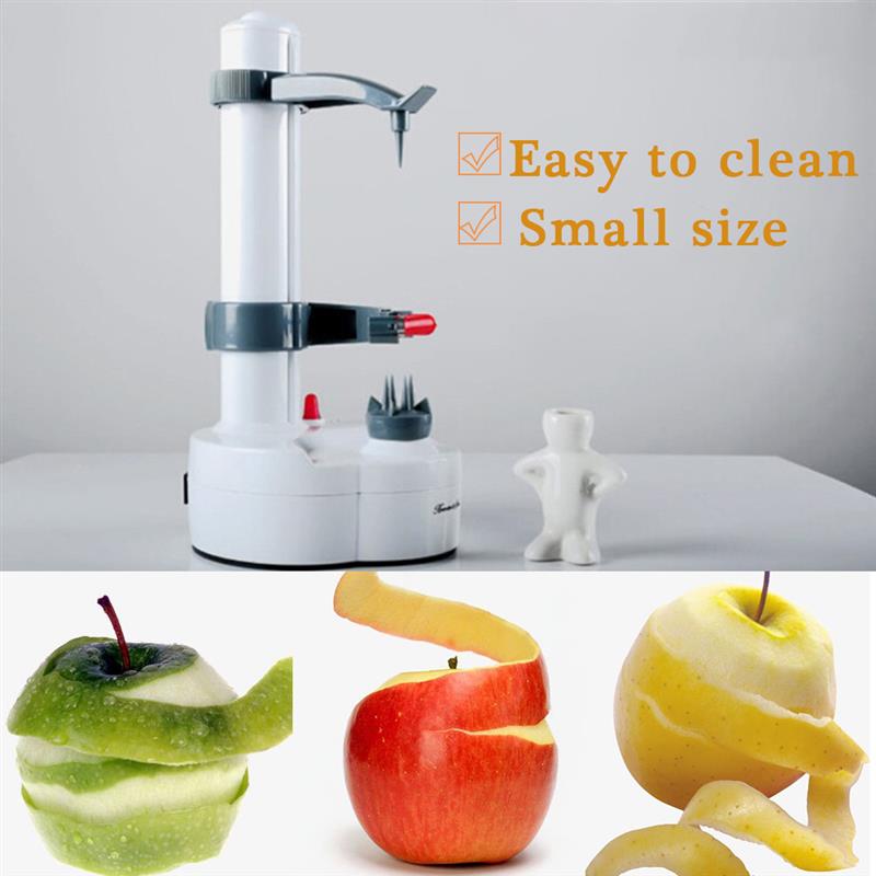 Electric Automatic Peeler Potato Fruit Apple Orange Veg Peeling Machine +3 Blade