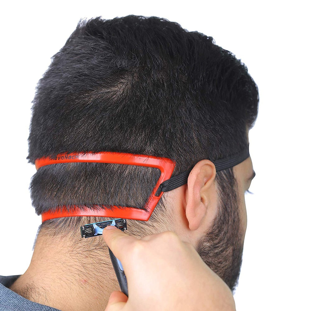 Neckline Shaving Template