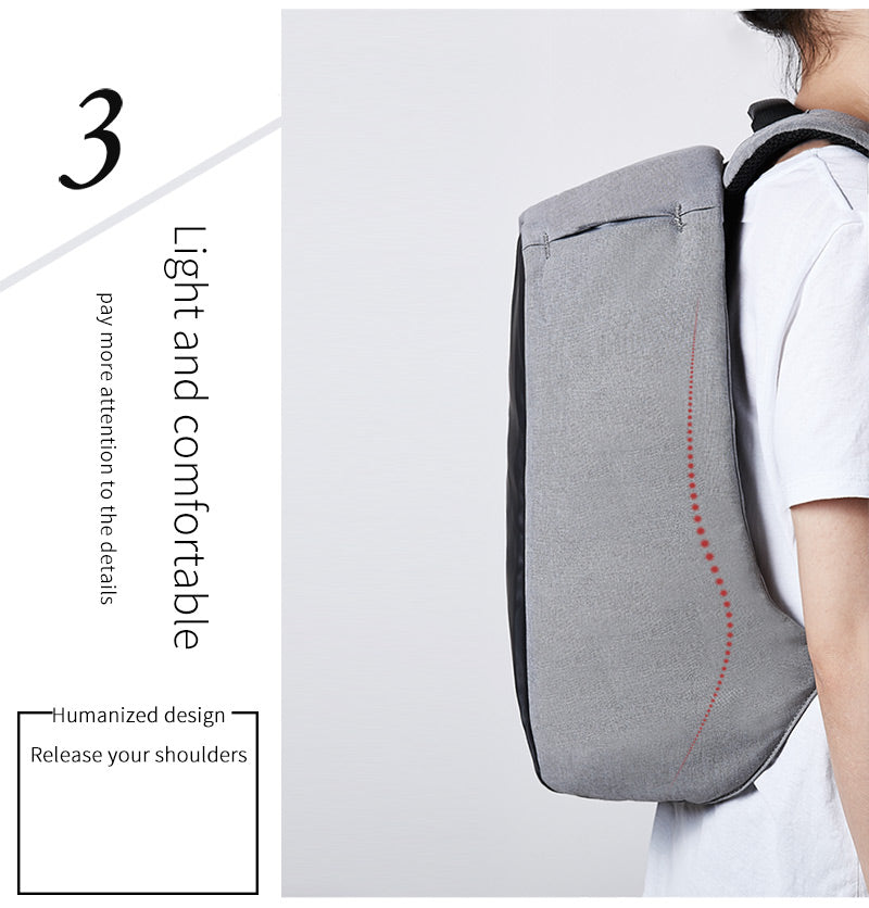 Waterproof Anti Theft Backpack 15.6" USB Charge