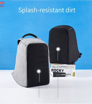 Waterproof Anti Theft Backpack 15.6" USB Charge