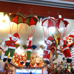 Santa Claus Parachute Decoration