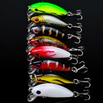 48 x Minnow Crankbait Fishing Lures Set