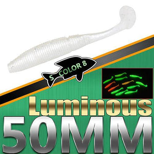 FISHLURE® Glow in Dark Soft Fishing Lures(15X)