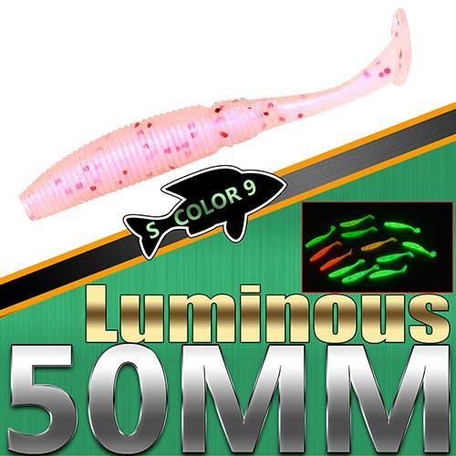 FISHLURE® Glow in Dark Soft Fishing Lures(15X)