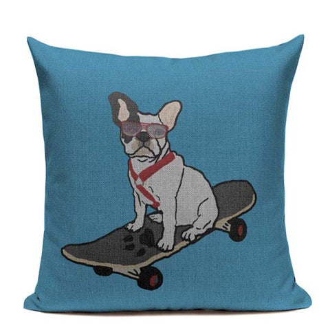 Frenchie™ Boston Terrier pillow