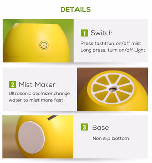 Night Light Lemon Air Purifier