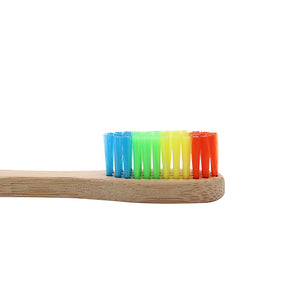 Rainbow Bamboo Toothbrush