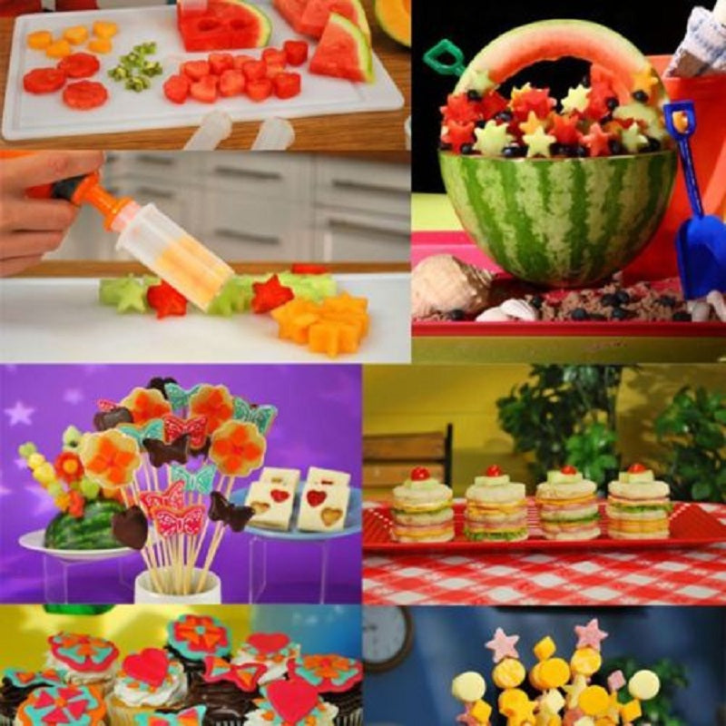 Food Fruit Vegetable Shaper Maker Kitchen Tool Set