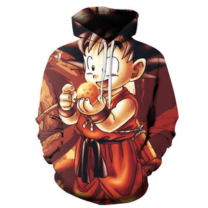 Dragon Ball Z Son Goku Men Hoodie Sweatshirt