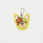 Silicone French Bulldog Dog Key Cover