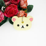 Silicone French Bulldog Dog Key Cover