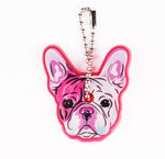 Silicone French Bulldog Dog Key Cover