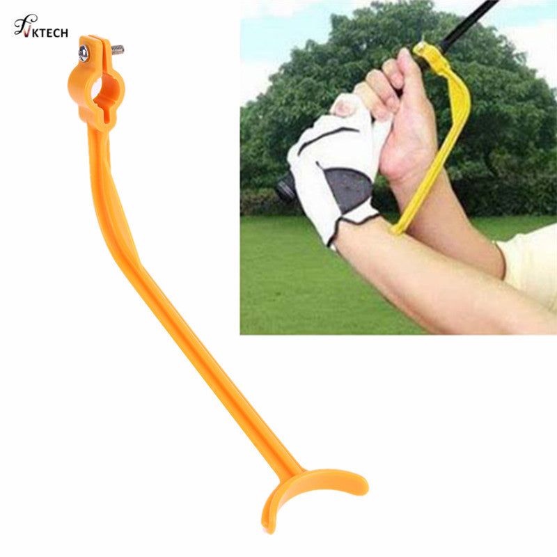 Beginner Golf Practice Swing Trainer Gesture Wrist Alignment Training Aid Tool