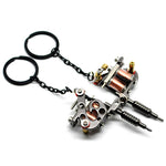 Mini Tattoo Machine Keychain