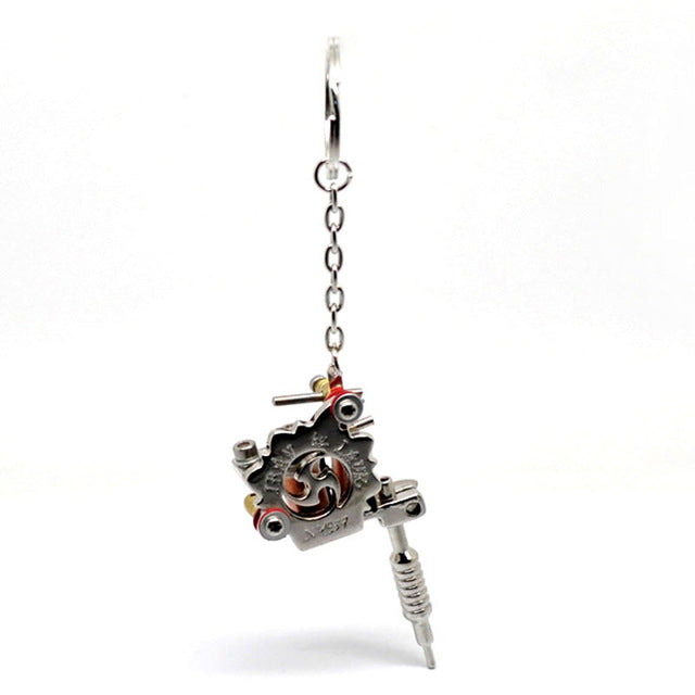Mini Tattoo Machine Keychain